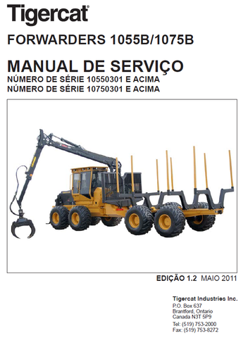 TIGERCAT 1055B REPAIR MANUAL