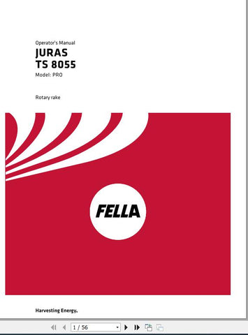 FELLA EU JURAS TS 8055 PRO 2016 FEL16875805_EN01 OPERATORS MANUAL - PDF FILE
