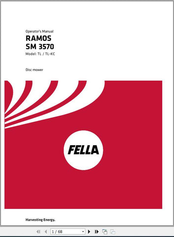 FELLA EU RAMOS SM 3570 TL,TL-KC FEL13769605_EN01 OPERATORS MANUAL - PDF FILE