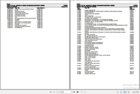 Discover the ultimate resource for maintaining your Fendt Tractor 312 S4 with the comprehensive Spare Parts Catalogue Manual (F349000) from June 2020. This PDF file is meticulously organized, providing detailed diagrams and part numbers to ensure you can easily identify and order the exact components you need. Whether you're a professional mechanic or a dedicated DIY enthusiast, this manual is an essential tool for keeping your tractor in peak condition, enhancingJ
