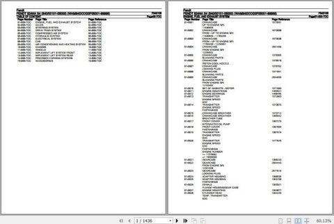 FENDT TRACTOR 824NA S4 F840105 10.2019 SPARE PARTS CATALOGUE MANUAL - PDF FILE