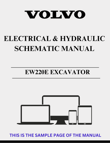  Unlock the full potential of your Volvo EW220E Excavator with our comprehensive Electrical and Hydraulic Schematic Manual. This PDF file is designed to provide you with detailed diagrams and schematics, ensuring you have the essential information at your fingertips for efficient maintenance and troubleshooting.