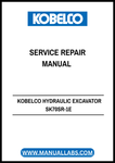 KOBELCO HYDRAULIC EXCAVATOR SK70SR-1E SERVICE REPAIR MANUAL S5YT0002E-02 - PDF V