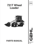 Gehl 721T All Wheel Steer Operator's Manual 909887A - PDF File Download