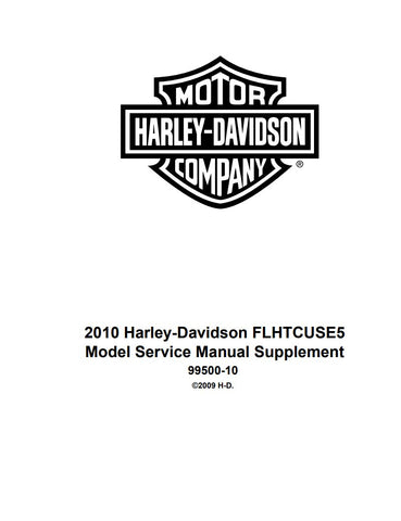 Unlock the full potential of your Harley-Davidson FLHTCUSE5 with the comprehensive Service Manual (Part No. 99500-10) in PDF format. This essential guide provides detailed instructions, diagrams, and troubleshooting tips to help you maintain and repair your motorcycle with confidence. Whether you're a seasoned mechanic or a passionate DIY enthusiast, this manual ensures you have the knowledge and resources to keep your ride in peak condition. Don't miss out on the opportunity to enhance your ownership exper
