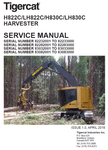 TIGERCAT H822C REPAIR MANUAL