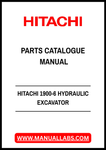 Discover the HITACHI 1900-6 Hydraulic Excavator Parts Catalogue Manual, a comprehensive PDF resource designed for professionals in the construction and heavy machinery industry. This manual provides detailed diagrams, part numbers, and specifications, ensuring you can easily identify and order the correct components for maintenance and repairs. Enhance your operational efficiency and minimize downtime with this essential guide, perfect for technicians and operators alike. Invest in your equipment's longevit
