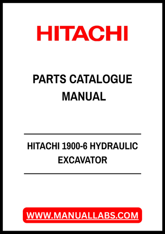 Discover the HITACHI 1900-6 Hydraulic Excavator Parts Catalogue Manual, a comprehensive PDF resource designed for professionals in the construction and heavy machinery industry. This manual provides detailed diagrams, part numbers, and specifications, ensuring you can easily identify and order the correct components for maintenance and repairs. Enhance your operational efficiency and minimize downtime with this essential guide, perfect for technicians and operators alike. Invest in your equipment's longevit