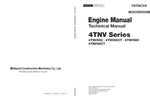 Unlock the full potential of your HITACHI 4TNV series engines with the comprehensive technical manual ETDEP-EN-00. This PDF file covers essential models including the 4TNV88C, 4TNV86CT, 4TNV98C, and 4TNV98CT, providing detailed insights into specifications, maintenance procedures, and troubleshooting tips. Whether you're a seasoned technician or a DIY enthusiast, this manual is an invaluable resource that ensures optimal performance and longevity of your engine. Don't miss out on the opportunity to enhance