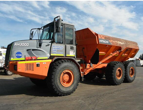 ENHANCE YOUR MAINTENANCE AND REPAIR EFFICIENCY WITH THE HITACHI AH250-D, AH300-D ARTICULATED DUMP TRUCK SPARE PARTS CATALOGUE MANUAL IN PDF FORMAT.