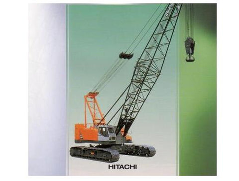 UNLOCK THE FULL POTENTIAL OF YOUR HITACHI CX1100 CRAWLER CRANE WITH OUR COMPREHENSIVE SERVICE REPAIR MANUAL IN PDF FORMAT.