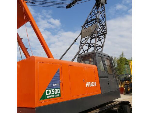 UNLOCK THE FULL POTENTIAL OF YOUR HITACHI CX350 AND CX500 DRAG LINE CRAWLER CRANE WITH OUR COMPREHENSIVE SERVICE REPAIR MANUAL IN PDF FORMAT.