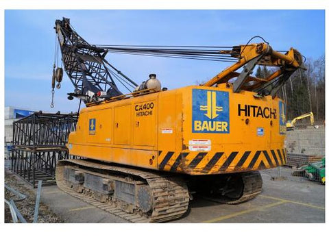 UNLOCK THE FULL POTENTIAL OF YOUR HITACHI CX400 CRAWLER CRANE WITH OUR COMPREHENSIVE SERVICE REPAIR MANUAL IN PDF FORMAT. 