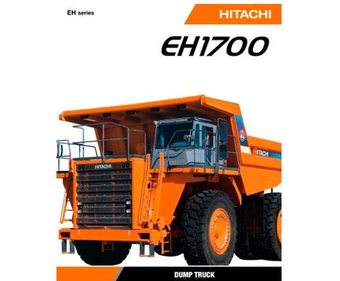 ENHANCE YOUR MAINTENANCE AND REPAIR CAPABILITIES WITH THE HITACHI EH1700-3PR EQCA80 RIGID DUMP TRUCK SPARE PARTS CATALOGUE MANUAL.