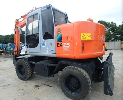 UNLOCK THE FULL POTENTIAL OF YOUR HITACHI EX125WD-5 HYDRAULIC EXCAVATOR WITH OUR COMPREHENSIVE SERVICE REPAIR WORKSHOP MANUAL IN PDF FORMAT.
