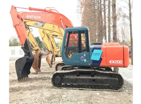UNLOCK THE FULL POTENTIAL OF YOUR HITACHI EX200-3 HYDRAULIC EXCAVATOR WITH OUR COMPREHENSIVE SERVICE REPAIR WORKSHOP MANUAL IN PDF FORMAT. 