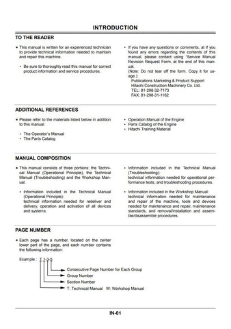 Unlock the full potential of your HITACHI EX400-5, EX450H-5, EX400LC-5, and 450LCH-5 hydraulic excavators with our comprehensive service manual in PDF format. This essential guide provides detailed schematics, troubleshooting tips, and maintenance procedures to ensure your machinery operates at peak performance. With easy navigation and clear instructions, you can save time and reduce downtime, making it an invaluable resource for operators and technicians alike. Invest in your equipment's longevity and