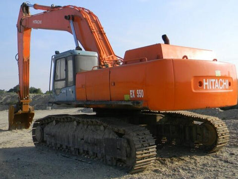 UNLOCK THE FULL POTENTIAL OF YOUR HITACHI EX550 AND EX550-3 EXCAVATORS WITH OUR COMPREHENSIVE SERVICE REPAIR WORKSHOP MANUAL IN PDF FORMAT.