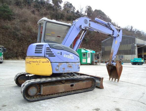 UNLOCK THE FULL POTENTIAL OF YOUR HITACHI EX55UR-3 EXCAVATOR WITH OUR COMPREHENSIVE SERVICE REPAIR WORKSHOP MANUAL IN PDF FORMAT.