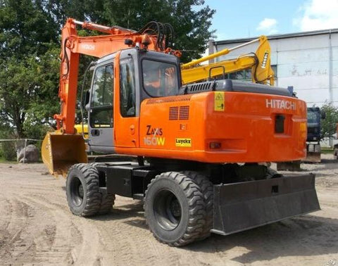 DISCOVER THE ESSENTIAL HITACHI ZAXIS 160W WHEELED EXCAVATOR SPARE PARTS CATALOGUE MANUAL, AVAILABLE IN A CONVENIENT PDF FORMAT.