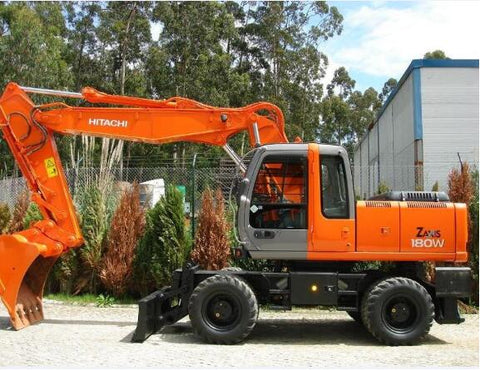 UNLOCK THE FULL POTENTIAL OF YOUR HITACHI ZAXIS 180W WHEELED EXCAVATOR WITH OUR COMPREHENSIVE SPARE PARTS CATALOGUE MANUAL IN PDF FORMAT.