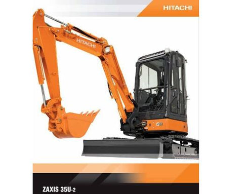 UNLOCK THE FULL POTENTIAL OF YOUR HITACHI ZAXIS 30U-2 AND 35U-2 EXCAVATORS WITH OUR COMPREHENSIVE SERVICE REPAIR MANUAL IN PDF FORMAT.