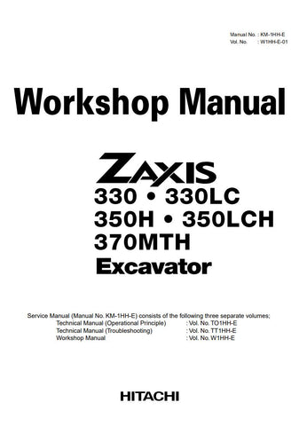 Unlock the full potential of your HITACHI ZAXIS 330, 330LC, 350H, 350LCH, and 370MTH excavators with the comprehensive KM-1HH-E Workshop Manual in PDF format. This essential resource provides detailed schematics, maintenance guidelines, and troubleshooting tips, ensuring your machinery operates at peak performance. Whether you're a seasoned technician or a DIY enthusiast, this manual is designed to enhance your understanding and efficiency, making repairs and servicing straightforward and hassle-free.