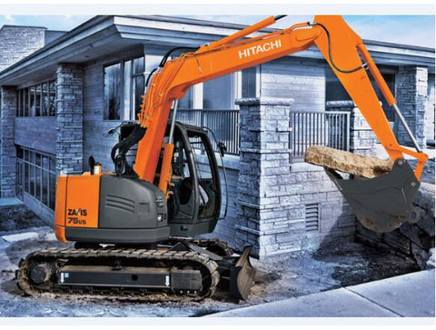UNLOCK THE FULL POTENTIAL OF YOUR HITACHI ZAXIS 75US EXCAVATOR WITH OUR COMPREHENSIVE SERVICE REPAIR MANUAL IN PDF FORMAT. 