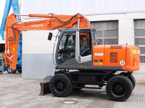 UNLOCK THE FULL POTENTIAL OF YOUR HITACHI ZAXIS ZX 170W-3 AND 190W-3 WHEELED EXCAVATORS WITH OUR COMPREHENSIVE SERVICE REPAIR MANUAL IN PDF FORMAT. 