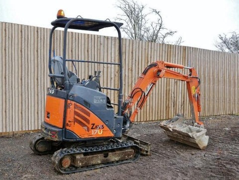 UNLOCK THE FULL POTENTIAL OF YOUR HITACHI ZX17U-2 HYDRAULIC EXCAVATOR WITH OUR COMPREHENSIVE SERVICE REPAIR WORKSHOP MANUAL IN PDF FORMAT.