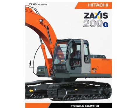 UNLOCK THE FULL POTENTIAL OF YOUR HITACHI ZX200-3G AND ZX240-3G HYDRAULIC EXCAVATORS WITH OUR COMPREHENSIVE SERVICE REPAIR WORKSHOP MANUAL IN PDF FORMAT. 