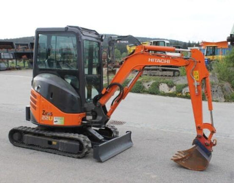 UNLOCK THE FULL POTENTIAL OF YOUR HITACHI ZX22U-2 HYDRAULIC EXCAVATOR WITH OUR COMPREHENSIVE SERVICE REPAIR WORKSHOP MANUAL IN PDF FORMAT.