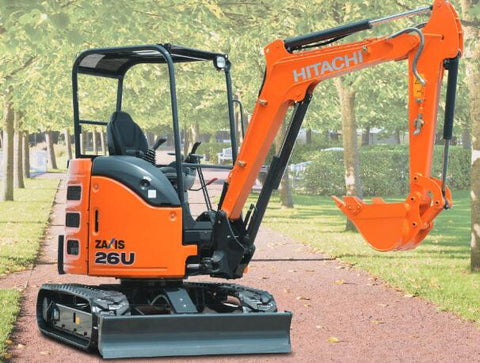 UNLOCK THE FULL POTENTIAL OF YOUR HITACHI ZX26U-5A HYDRAULIC EXCAVATOR WITH OUR COMPREHENSIVE SERVICE REPAIR WORKSHOP MANUAL IN PDF FORMAT.