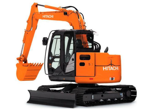 HITACHI ZX75US-5A, ZX85US-5A HYDRAULIC EXCAVATOR SERVICE REPAIR WORKSHOP MANUAL - PDF FILE