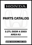 Unlock the full potential of your 2003 Honda 3.2TL with our comprehensive Door 4 Parts Catalog Manual, available for instant PDF download. This essential resource provides detailed diagrams, part numbers, and specifications, ensuring you have everything you need for maintenance and repairs at your fingertips.