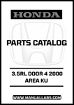 Discover the ultimate resource for your Honda 3.5RL with our comprehensive Door 4 2000 Area KU Parts Catalog Manual. This PDF download is designed for enthusiasts and professionals alike, providing detailed diagrams and specifications to ensure you have all the information you need for maintenance and repairs.