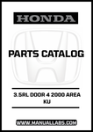 Discover the ultimate resource for your Honda 3.5RL with our comprehensive Door 4 2000 Area KU Parts Catalog Manual. This PDF download is designed for both enthusiasts and professionals, providing detailed diagrams and specifications to ensure you have all the information you need at your fingertips.