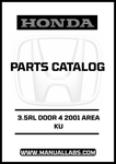 Unlock the full potential of your Honda 3.5RL with our comprehensive 2001 Area KU Parts Catalog Manual, available for instant PDF download. This essential resource provides detailed diagrams and specifications, ensuring you have all the information needed for maintenance and repairs.