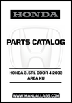 Discover the ultimate resource for your Honda 3.5RL with our comprehensive 2003 Area KU Parts Catalog Manual, available for instant PDF download. This manual is meticulously designed to provide you with detailed information on every component of your vehicle, ensuring you have the knowledge needed for maintenance and repairs.