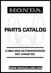 Unlock the full potential of your 1982 Honda Accord with our comprehensive Door 3 Parts Catalog Manual. This PDF download is specifically designed for the 5MT transmission and Grade EX model, providing you with detailed diagrams and specifications to ensure accurate repairs and maintenance.