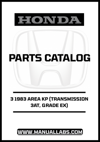  Unlock the full potential of your 1983 Honda Accord with our comprehensive Door 3 Parts Catalog Manual. This PDF download is specifically designed for the 3AT transmission and Grade EX model, providing you with detailed diagrams and specifications to ensure accurate repairs and maintenance.
