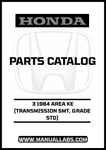 Unlock the full potential of your 1984 Honda Accord with our comprehensive Door 3 Parts Catalog Manual. This PDF download is specifically designed for the 5MT transmission and Grade STD, providing you with detailed diagrams and specifications to ensure accurate repairs and maintenance.