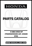 Discover the ultimate resource for maintaining your 1984 Honda Accord with the comprehensive Door 3 Parts Catalog Manual. This PDF download is specifically designed for the 4AT transmission and STD grade, providing you with detailed diagrams and part numbers to ensure you find exactly what you need for repairs or upgrades.