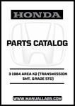 Unlock the full potential of your 1984 Honda Accord with our comprehensive Door 3 Parts Catalog Manual. This PDF download is specifically designed for the 5MT transmission and Grade STD, providing you with detailed diagrams and specifications to ensure you have everything you need for maintenance and repairs.