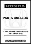 Unlock the full potential of your 1984 Honda Accord with our comprehensive Door 3 Parts Catalog Manual. This PDF download is specifically designed for the 5MT transmission and Grade STD, providing you with detailed diagrams and specifications to ensure you have everything you need for maintenance and repairs.