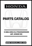 Unlock the full potential of your 1984 Honda Accord with our comprehensive Door 3 Parts Catalog Manual. This PDF download is specifically designed for the 4AT transmission and EX grade, providing you with detailed diagrams and specifications to ensure accurate repairs and maintenance.