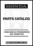 Discover the ultimate resource for maintaining your 1984 Honda Accord with the comprehensive Door 3 Parts Catalog Manual. This PDF download is specifically designed for models equipped with a 5-speed manual transmission and standard grade specifications, ensuring you have the precise information you need for repairs and upgrades.