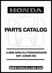 Discover the ultimate resource for maintaining and repairing your 1985 Honda Accord with the comprehensive Door 3 Parts Catalog Manual. This PDF download is specifically designed for the 5MT transmission and Grade EX model, providing you with detailed diagrams and specifications to ensure accurate repairs and replacements.
