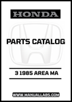 Discover the ultimate resource for your 1985 Honda Accord with the Door 3 Area MA Parts Catalog Manual, now available for instant PDF download. This comprehensive manual is designed to provide you with detailed information on all the parts and components specific to your vehicle, ensuring you have everything you need for maintenance and repairs.