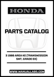 Unlock the full potential of your 1986 Honda Accord with our comprehensive Door 3 Parts Catalog Manual. Designed specifically for the 5MT transmission and Grade EX model, this PDF download is an essential resource for both DIY enthusiasts and professional mechanics.